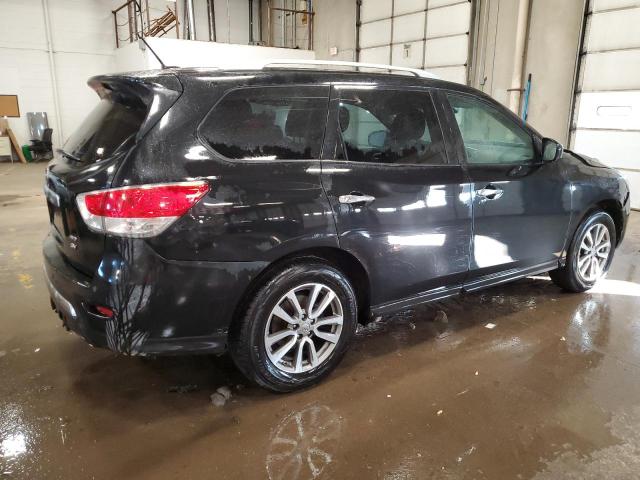 5N1AR2MM3FC657722 - 2015 NISSAN PATHFINDER S BLACK photo 3