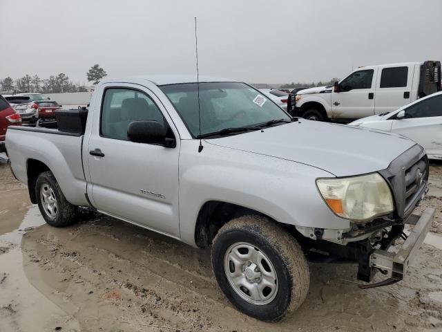 5TENX4CN8AZ711835 - 2010 TOYOTA TACOMA SILVER photo 4