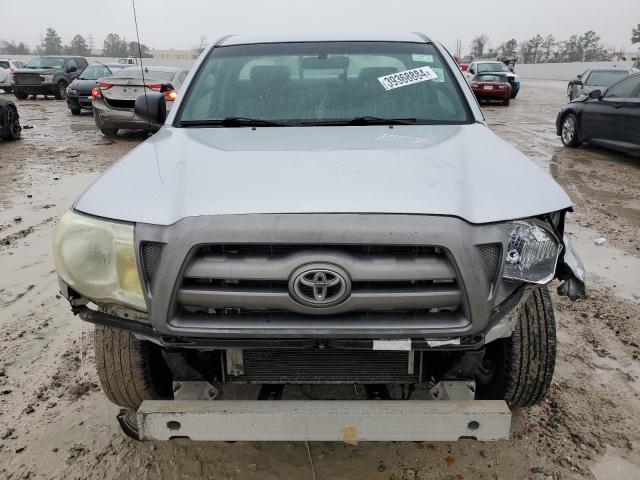 5TENX4CN8AZ711835 - 2010 TOYOTA TACOMA SILVER photo 5