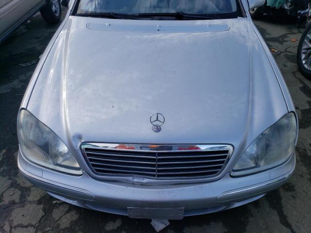 WDBNG70J62A265505 - 2002 MERCEDES-BENZ S 430 SILVER photo 11