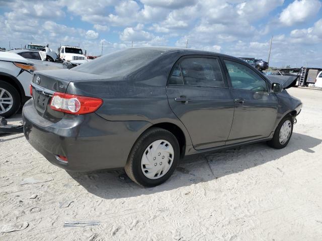 2T1BU4EE8BC747878 - 2011 TOYOTA COROLLA BASE CHARCOAL photo 3