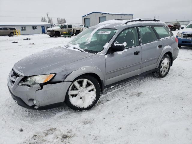 4S4BP61C487361536 - 2008 SUBARU OUTBACK 2.5I GRAY photo 1