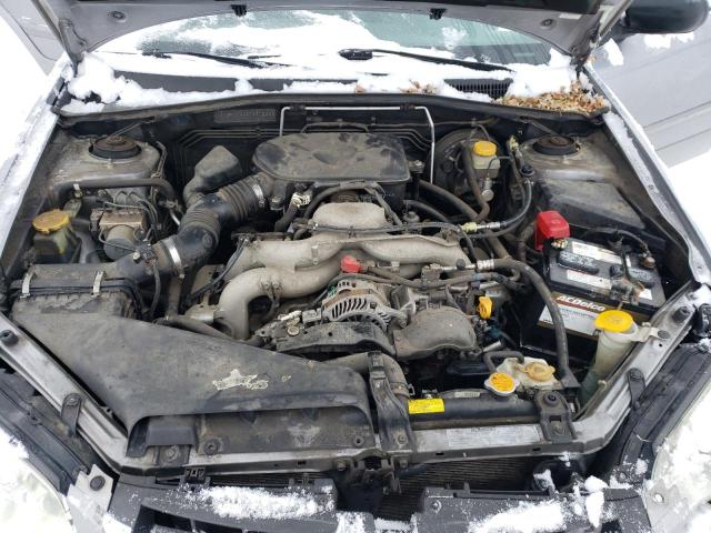 4S4BP61C487361536 - 2008 SUBARU OUTBACK 2.5I GRAY photo 11