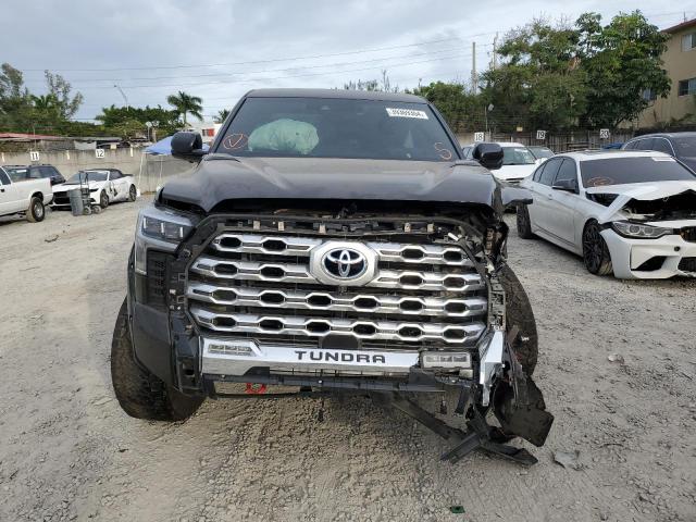 5TFMC5EC4NX001904 - 2022 TOYOTA TUNDRA CREWMAX PLATINUM BROWN photo 5