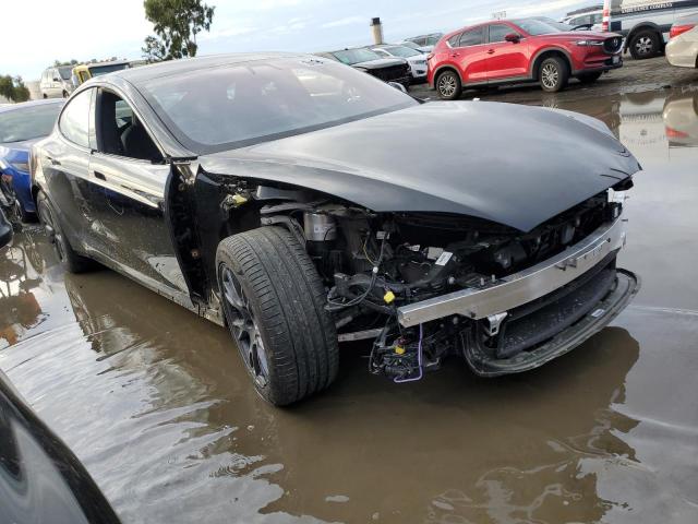 5YJSA1E57NF475539 - 2022 TESLA MODEL S შავი ფოტო 4