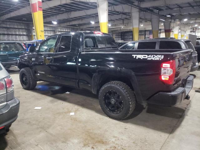 5TFUY5F15KX821287 - 2019 TOYOTA TUNDRA DOUBLE CAB SR/SR5 BLACK photo 2
