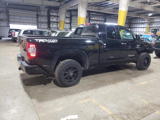 5TFUY5F15KX821287 - 2019 TOYOTA TUNDRA DOUBLE CAB SR/SR5 BLACK photo 3