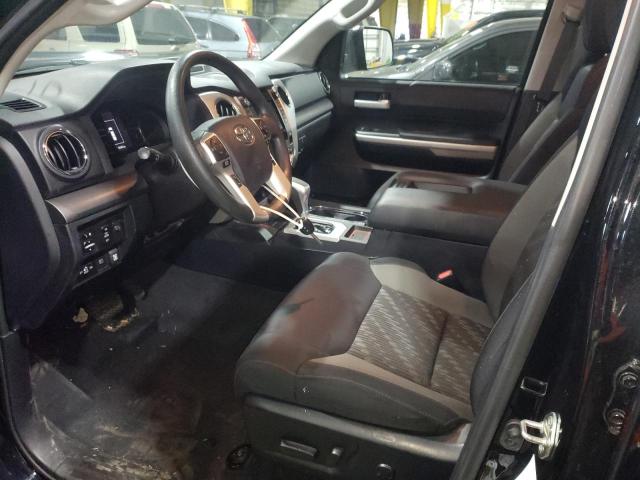 5TFUY5F15KX821287 - 2019 TOYOTA TUNDRA DOUBLE CAB SR/SR5 BLACK photo 7