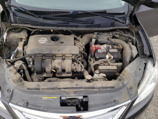 3N1AB7AP8DL768341 - 2013 NISSAN SENTRA S CHARCOAL photo 11