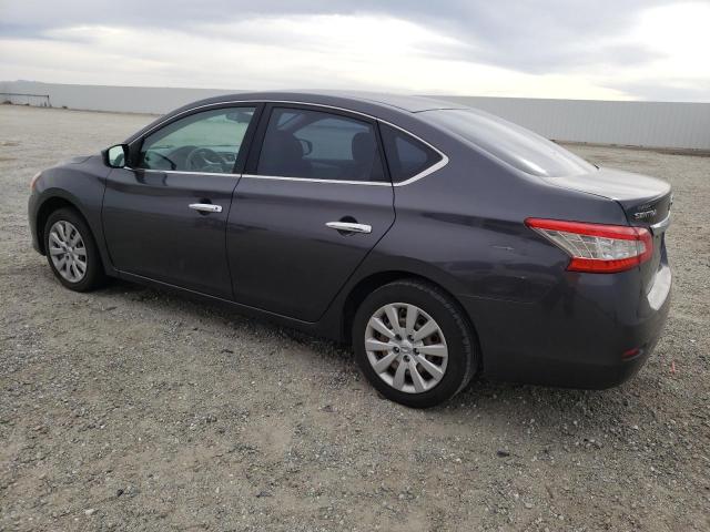 3N1AB7AP8DL768341 - 2013 NISSAN SENTRA S CHARCOAL photo 2