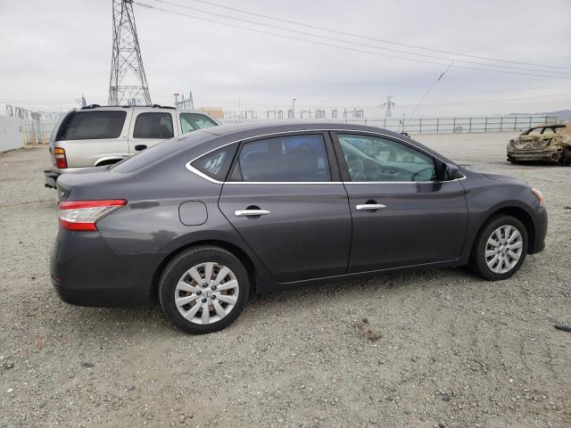 3N1AB7AP8DL768341 - 2013 NISSAN SENTRA S CHARCOAL photo 3