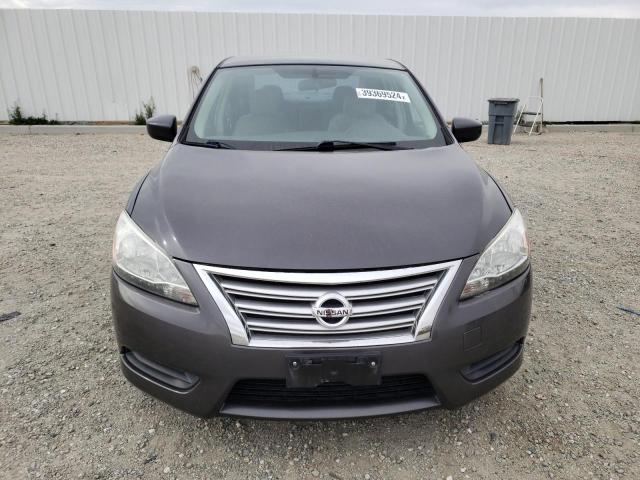 3N1AB7AP8DL768341 - 2013 NISSAN SENTRA S CHARCOAL photo 5