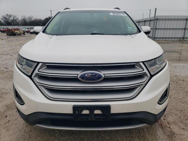 2FMTK3J84FBC03473 - 2015 FORD EDGE SEL WHITE photo 5