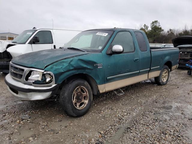 1FTZX1764WNC21843 - 1998 FORD F150 GREEN photo 1