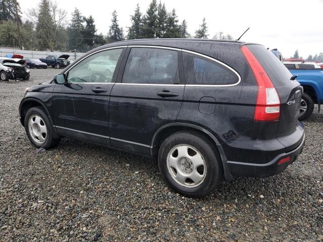 5J6RE48329L033988 - 2009 HONDA CR-V LX BLACK photo 2