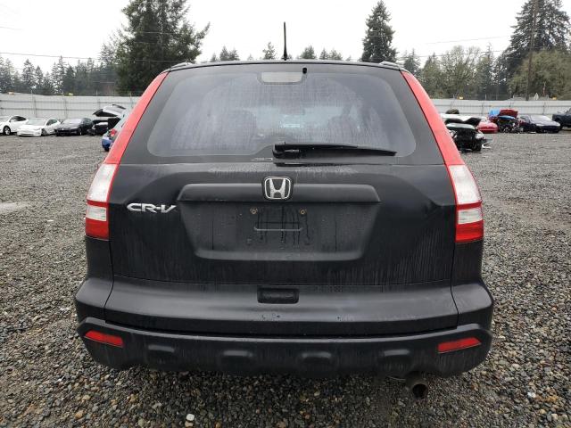 5J6RE48329L033988 - 2009 HONDA CR-V LX BLACK photo 6