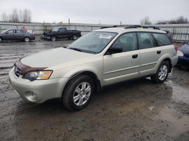 4S4BP61CX57336149 - 2005 SUBARU LEGACY OUTBACK 2.5I SILVER photo 1