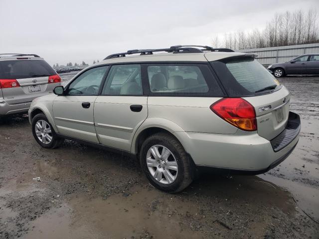 4S4BP61CX57336149 - 2005 SUBARU LEGACY OUTBACK 2.5I SILVER photo 2