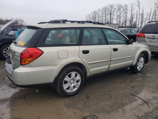 4S4BP61CX57336149 - 2005 SUBARU LEGACY OUTBACK 2.5I SILVER photo 3