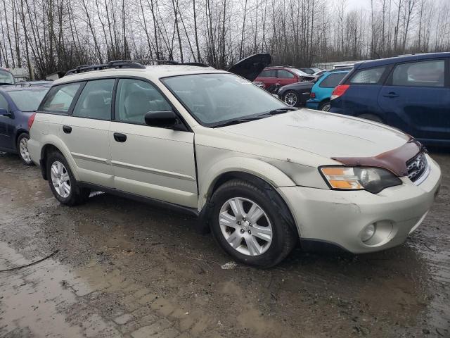 4S4BP61CX57336149 - 2005 SUBARU LEGACY OUTBACK 2.5I SILVER photo 4