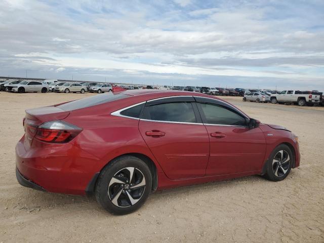 19XZE4F51NE016659 - 2022 HONDA INSIGHT EX MAROON photo 3