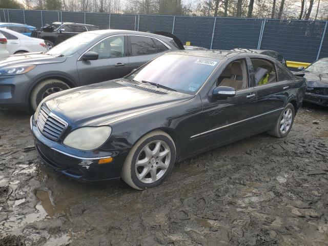 WDBNG84J84A402513 - 2004 MERCEDES-BENZ S 500 4MATIC BLACK photo 1