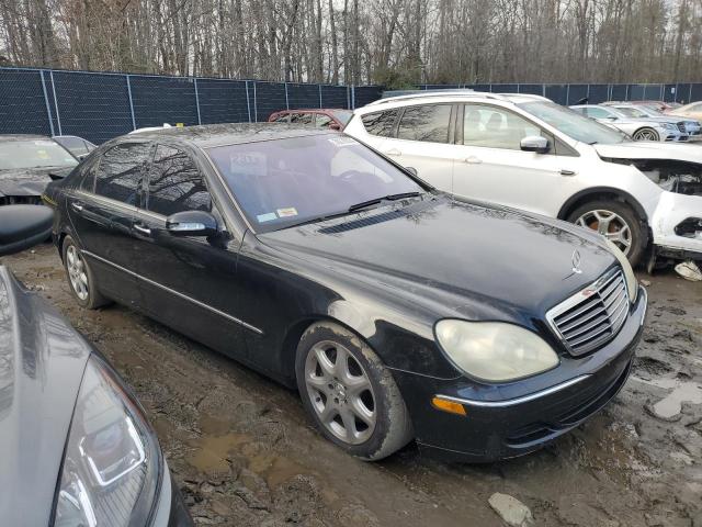 WDBNG84J84A402513 - 2004 MERCEDES-BENZ S 500 4MATIC BLACK photo 4