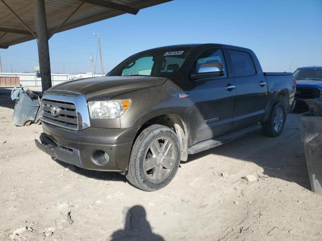 5TBDV58198S494129 - 2008 TOYOTA TUNDRA CREWMAX LIMITED BROWN photo 1