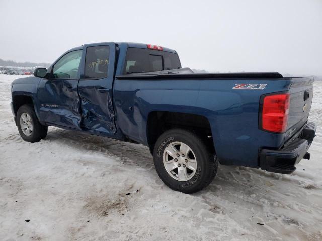 1GCVKREC7HZ318826 - 2017 CHEVROLET SILVERADO K1500 LT BLUE photo 2