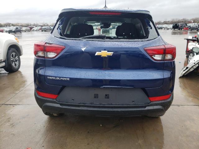 KL79MMS21NB128967 - 2022 CHEVROLET TRAILBLAZE LS BLUE photo 6