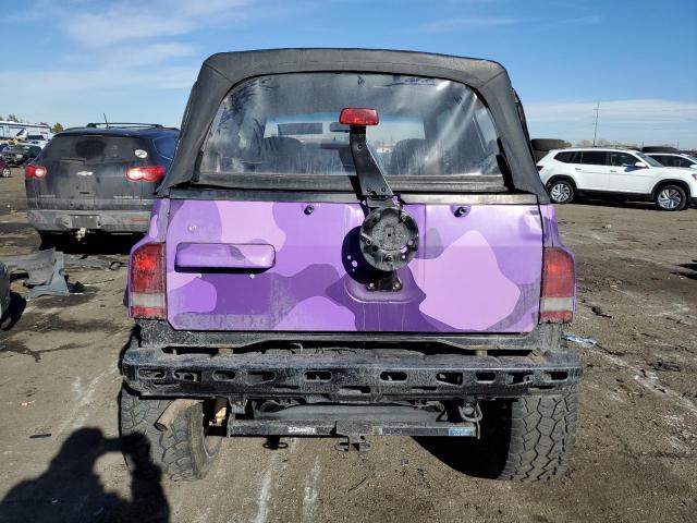 2CNBJ1868V6901082 - 1997 GEO TRACKER PURPLE photo 6