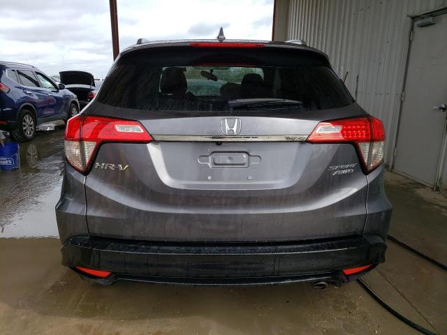 3CZRU6H14NM704289 - 2022 HONDA HR-V SPORT GRAY photo 6