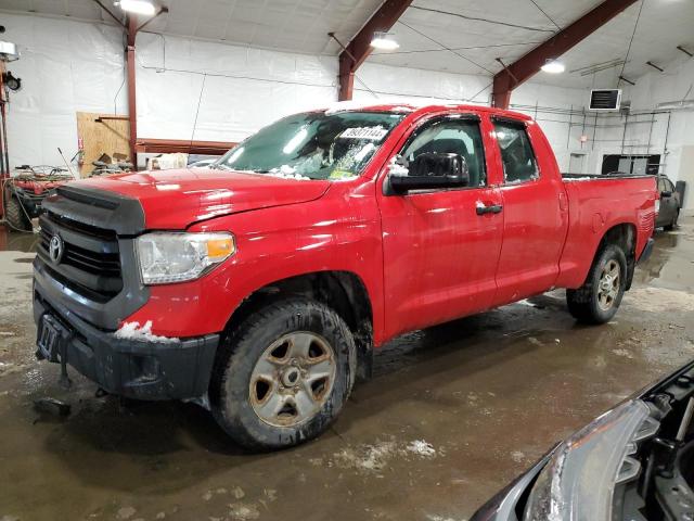 5TFUM5F15FX061184 - 2015 TOYOTA TUNDRA DOUBLE CAB SR/SR5 RED photo 1