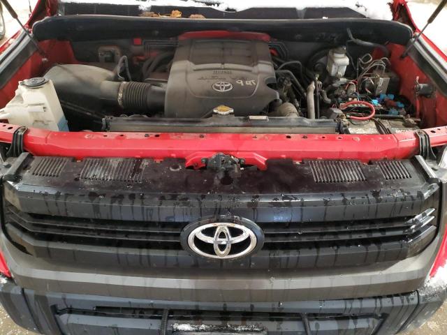 5TFUM5F15FX061184 - 2015 TOYOTA TUNDRA DOUBLE CAB SR/SR5 RED photo 11