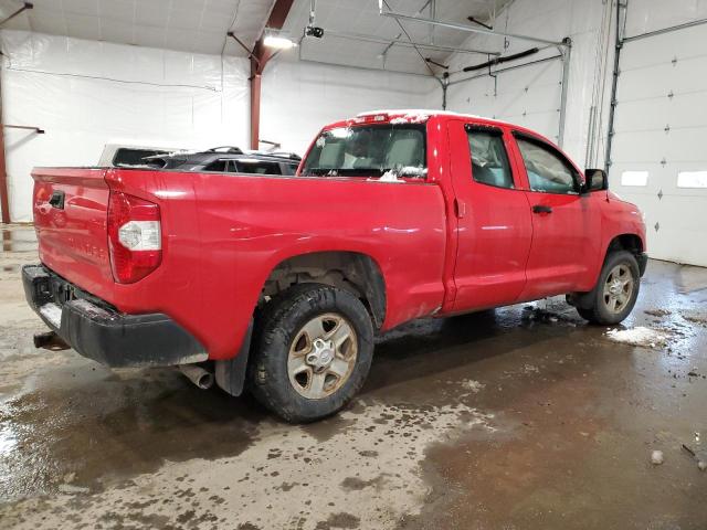 5TFUM5F15FX061184 - 2015 TOYOTA TUNDRA DOUBLE CAB SR/SR5 RED photo 3