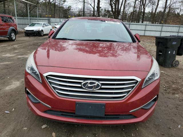 5NPE24AF8GH349060 - 2016 HYUNDAI SONATA SE RED photo 5