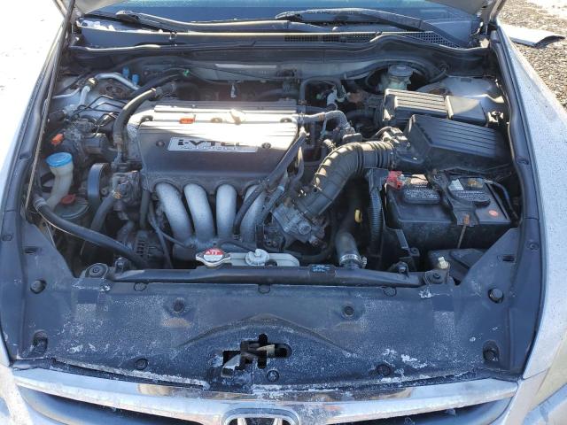 1HGCM56776A012234 - 2006 HONDA ACCORD EX SILVER photo 11