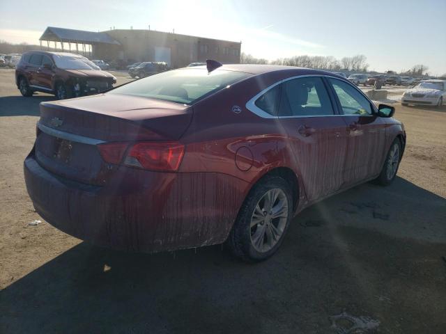 2G1125S39F9279779 - 2015 CHEVROLET IMPALA LT MAROON photo 3