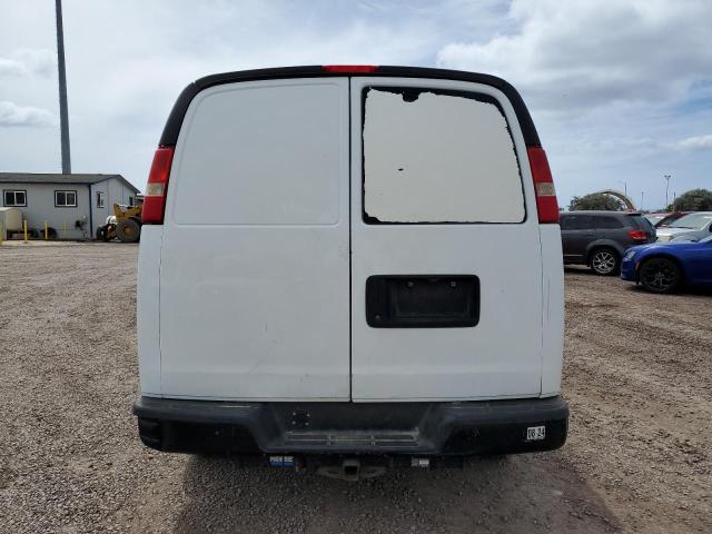 1GCWGFCA7B1188879 - 2011 CHEVROLET EXPRESS G2 WHITE photo 6