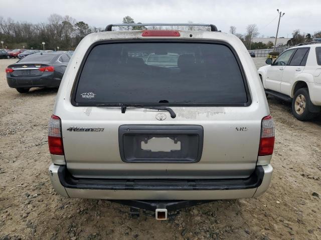 JT3GN86R0Y0142353 - 2000 TOYOTA 4RUNNER SR5 SILVER photo 6