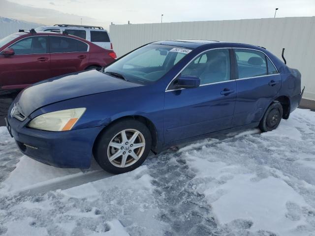 1HGCM66564A035070 - 2004 HONDA ACCORD EX BLUE photo 1