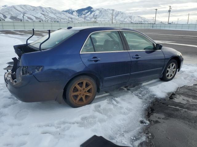 1HGCM66564A035070 - 2004 HONDA ACCORD EX BLUE photo 3