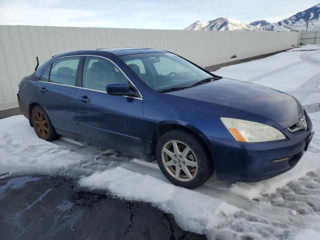 1HGCM66564A035070 - 2004 HONDA ACCORD EX BLUE photo 4