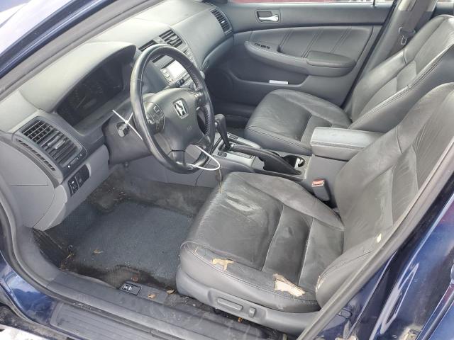 1HGCM66564A035070 - 2004 HONDA ACCORD EX BLUE photo 7