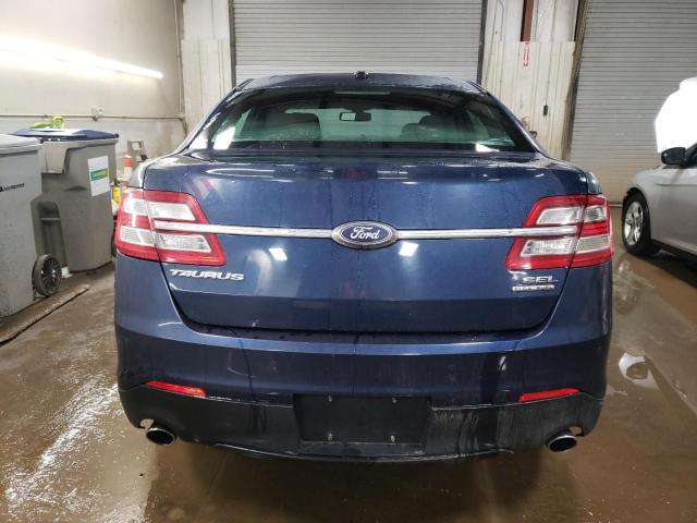 1FAHP2E83HG109800 - 2017 FORD TAURUS SEL BLUE photo 6