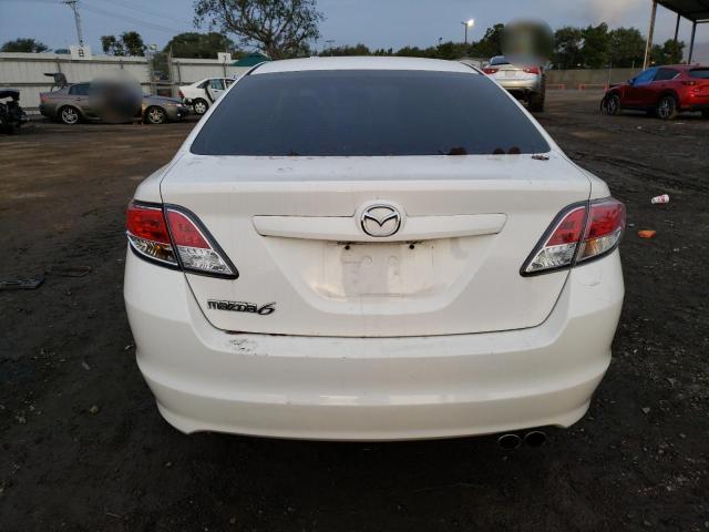 1YVHP81A595M41203 - 2009 MAZDA 6 I WHITE photo 6