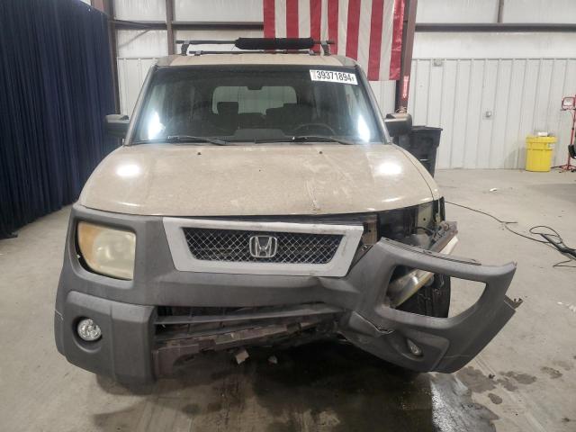 5J6YH18685L005067 - 2005 HONDA ELEMENT EX BEIGE photo 5