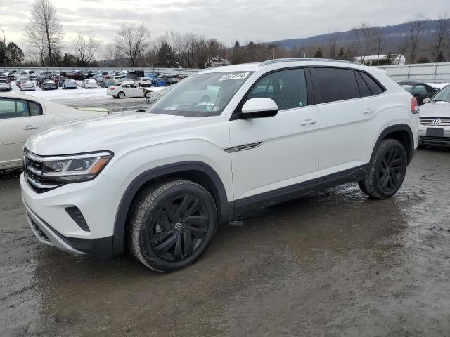 1V2KE2CA0MC235110 - 2021 VOLKSWAGEN ATLAS CROS SE Белый фото 1