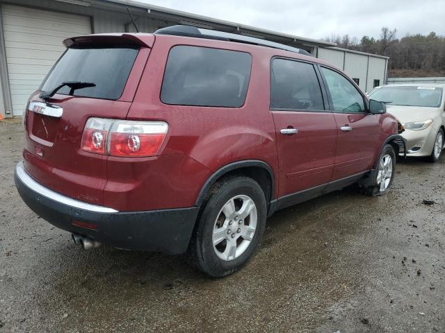 1GKKRPED0BJ265537 - 2011 GMC ACADIA SLE MAROON photo 3