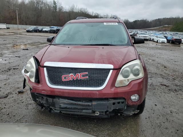 1GKKRPED0BJ265537 - 2011 GMC ACADIA SLE MAROON photo 5